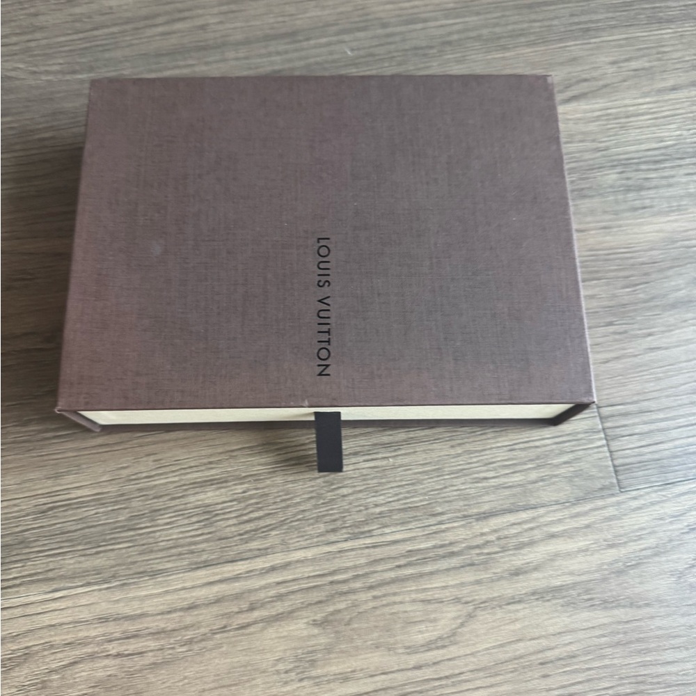 Louis Vuitton  Brown gift Box wallet or jewelry